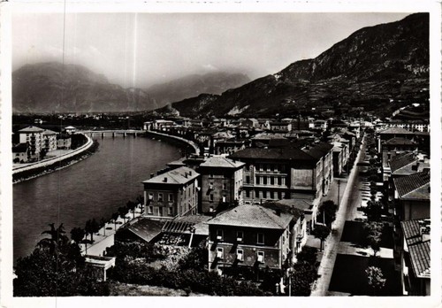 Cpa trento panorama - trento, nord
