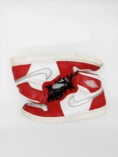 Nike Air Jordan 1 Retro High White/Red 332550-602 – Size 44.5 EU – Authentic