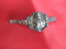 FREGIO Santa Rita proteggimi bici epoca  ottone per telaio o manubrio bicicletta