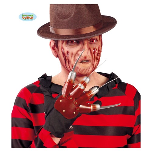 Guanto nightmare con artigli - con,
