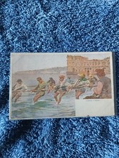 Cartolina Antichi Mestieri Pescatori A Posillipo