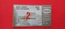 BIGLIETTO CALCIO NAPOLI