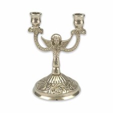 Candelabro angelo doppio in