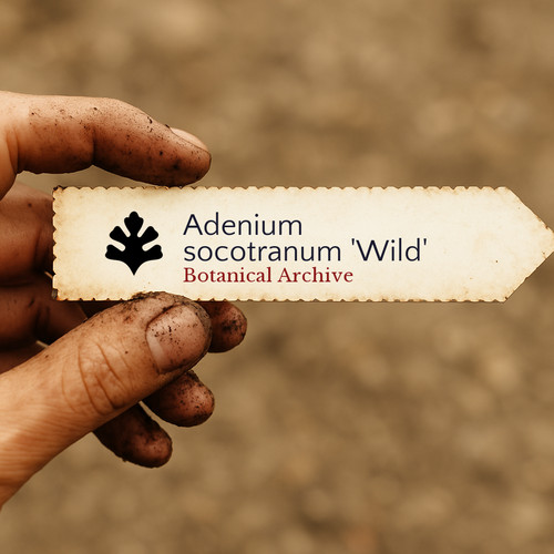 Adenium socotranum wild - socotranum, 'wild'