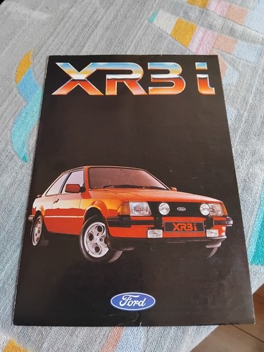 Ford escort xr3i - escort, depliant