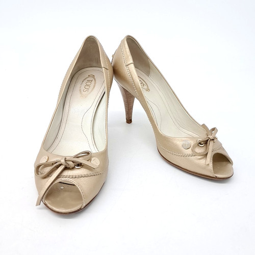 Scarpe tod open toe 126629 - tod`s,