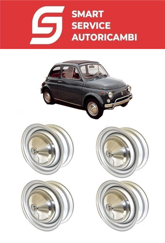 Kit cerchi ruota ferro - 4,