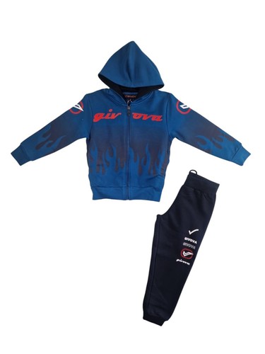 Tuta givova full zip cotone - givova,