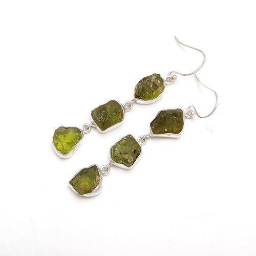 Orecchini pendenti peridoto