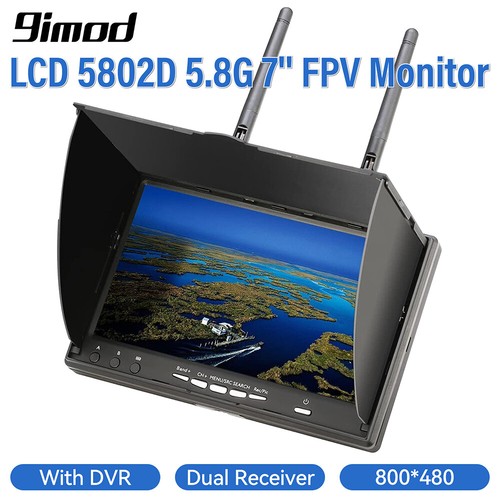 Lcd5802d monitor fpv con - fpv, dvr