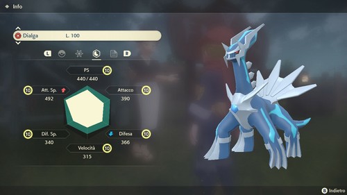 Dialga 6iv fully trained - 6iv,