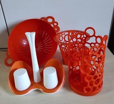 Lotto Giostyle,Scolapasta,Scola Posate, Porta Rotolo da Cucina,Porta Bicchieri 