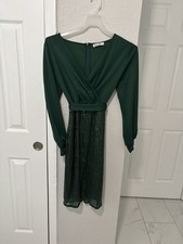 Grace Karin Green Sequin