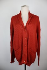 SPORTMAX MAGLIONE CARDIGAN DONNA Tg M WOMAN CASUAL SWEATER COTONE LANA