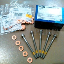 5 Injector Washers + 5 Support