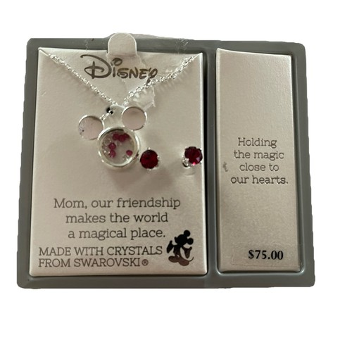 Set collana orecchini topolino - collana,