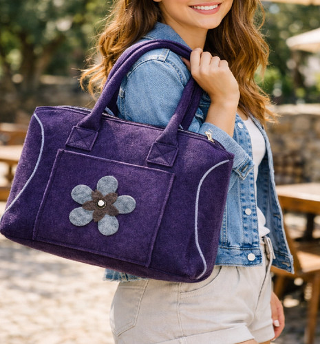 Borsa mano lana cotta - mano,
