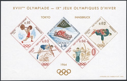 Monaco 1964 olimpiadi tokyo - 1964, di