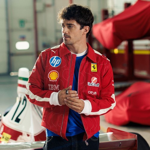 Giacca charles leclerc ferrari - giacca,