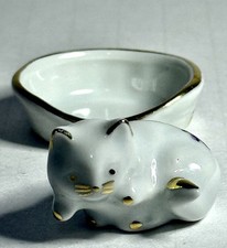 Gatto porcellana vintage