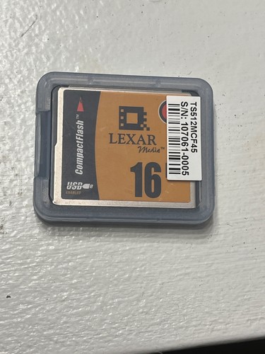 Scheda compactflash lexar - cf,
