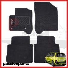 TAPPETI CITROEN C3 PICASSO DAL 2009 IN MOQUETTE CON RICAMO E 2 FISSAGGI 4 PZ