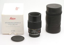 Leica Apo-Macro-Elmarit-R 2,8 / 100 mm (3 CAM) n. 3510175 anno 1990