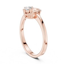 Anello rotondo VVS1 D diamante