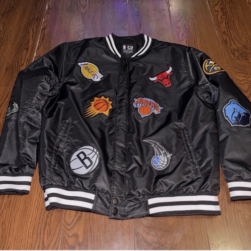 Nba team logo black bomber - nba,