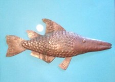 Antico stampo in rame figurato