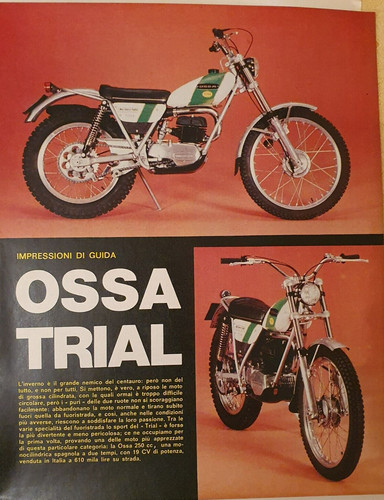 Moto ossa trial - moto,