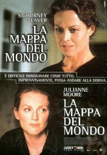 Mappa del mondo con - del,