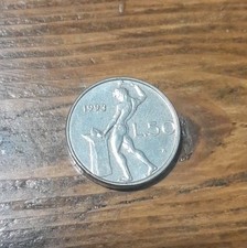 50 Lire Piccole Anno 1993