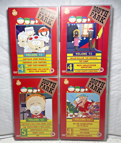 South park dvds volumes - park,