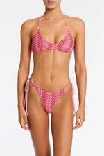 Set bikini Triangl Cora Alina sfacciato all'uncinetto (taglia superiore S, taglia inferiore M)