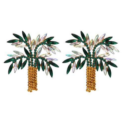 Paio orecchini con - ,