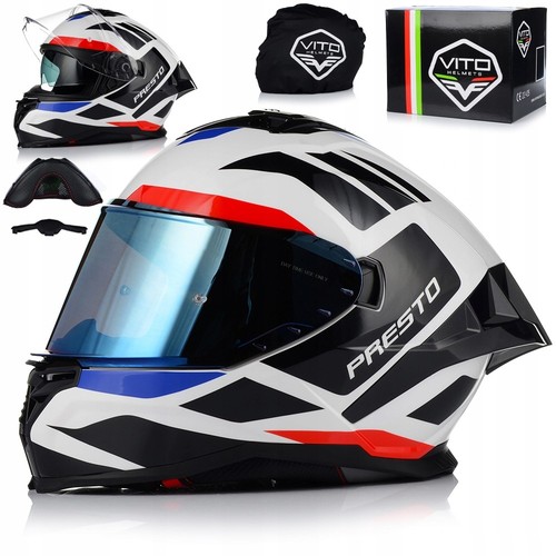 Casco moto vito - presto, aero