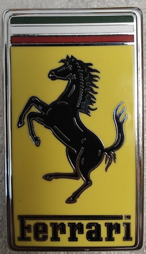 Ferrari stemma badge - stemma, giallo