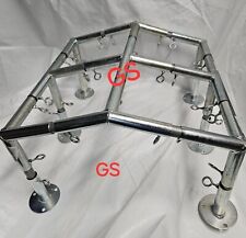 Set 6 Gambe Tettoia Bassa Picco 10x20 Raccordi Telaio Carport Tenda Capannone 102Gradi