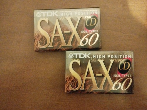 Tdk x60 musicassette - tdk, sa-x60