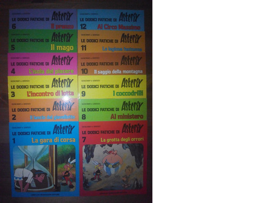 Asterix dodici fatiche di - dodici,