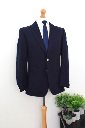 Giacca flanella dunn co blu - &,