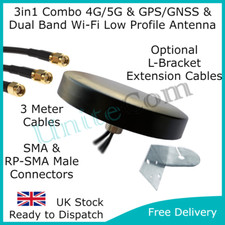 Combo disco GPS 4G LTE Wi-Fi 3in1 antenna esterna banda larga mobile Internet SMA