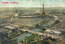Parigi Francia 1900, Veduta