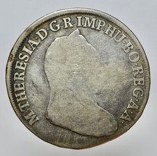 MILANO - MARIA TERESA -AG/ 1/2 MEZZO SCUDO 1799 RRR
