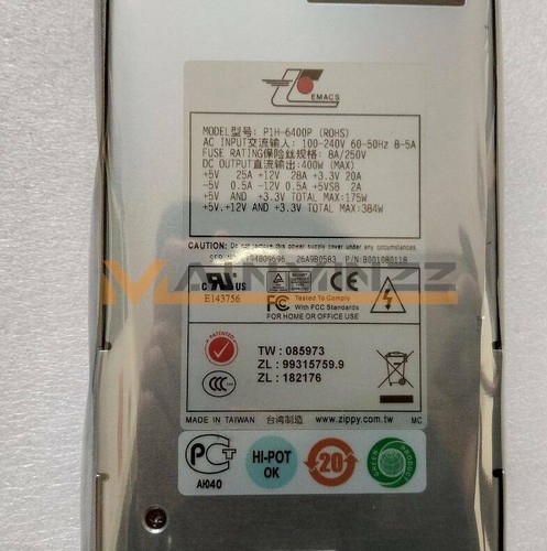 1pc new 400w zippy - 400w, 1u