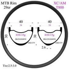 Cerchi in carbonio 27,5 XC