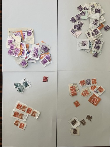 Lotto vecchi francobolli poste - vecchi,