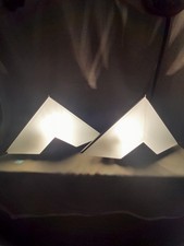 Coppia lampade modernariato - coppia,