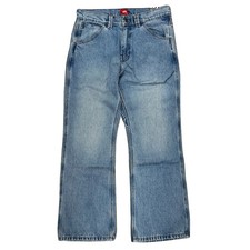 Brand New Vans Skate Loose Bootcut Denim Pant Stone Wash 32